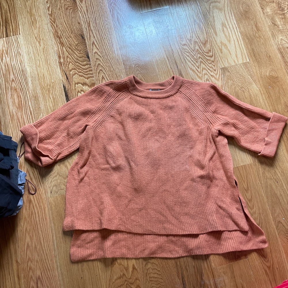 Orange COS sweater
